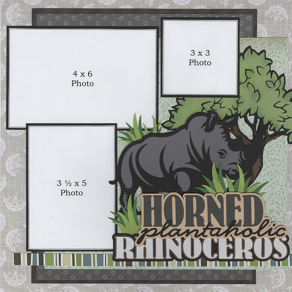 It's a Zoo In Here Collection: Rhinoceros SINGLE