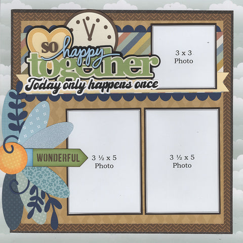 Kit Club Exclusive* TITLE DIECUT SUPPLEMENT: So Happy Together