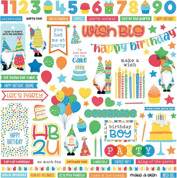 PhotoPlay 12x12 Sticker: Tulla & Norbert's Birthday Party