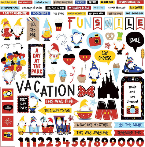 PhotoPlay 12x12 Sticker: Tulla & Norbert's Magical Vacation