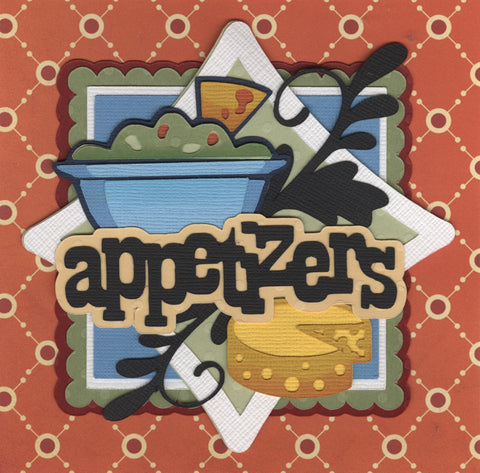 Recipe Cover & Tag: Appetizers