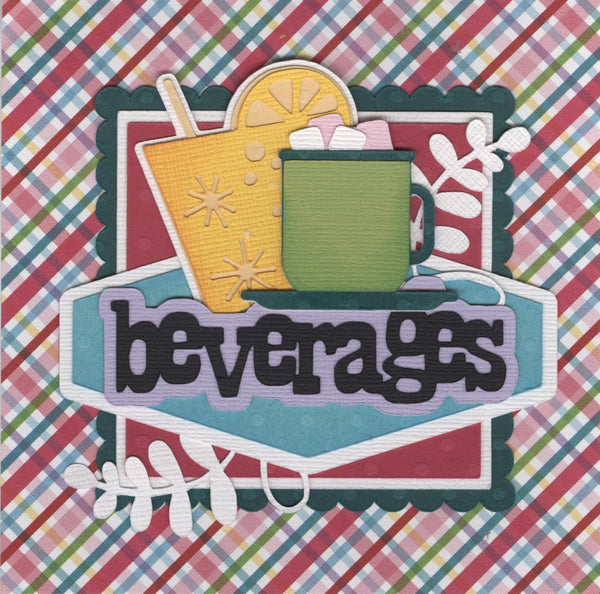 Recipe Cover & Tag: Beverages