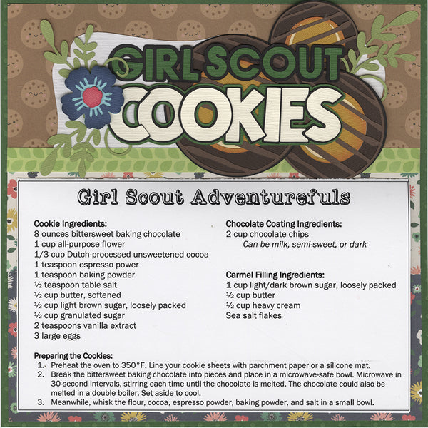8x8 Recipe: Girl Scout Adventurefuls Cookies