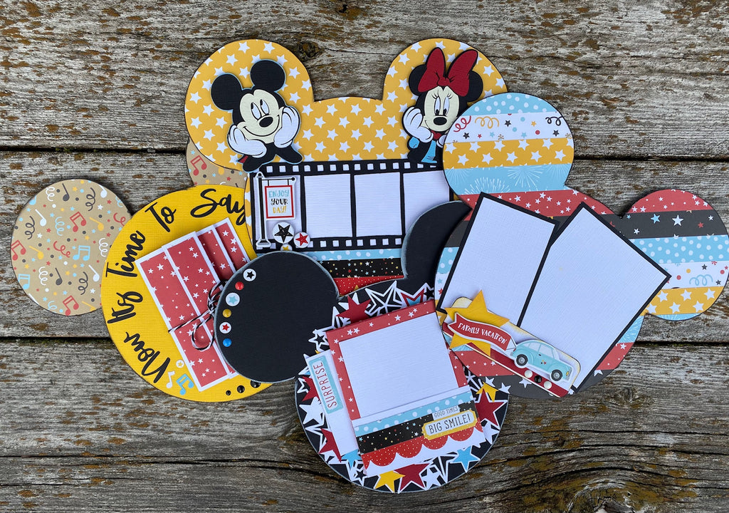 Disney Scrapbook Kit - 8 x 8 - My First Memories - Mickey and Minnie Mouse