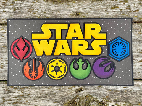 Diecuts: Star Wars Title & Symbols