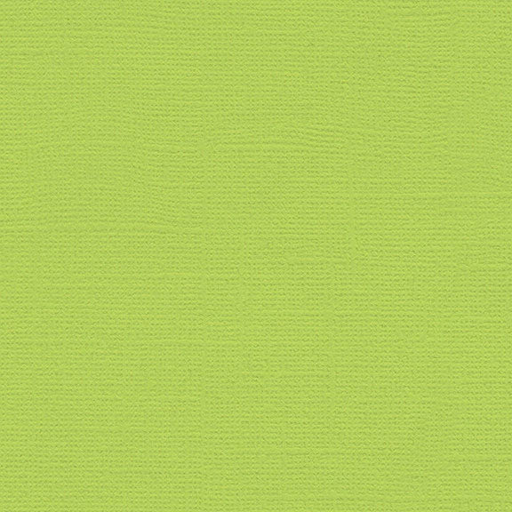 My Colors Canvas Cardstock: Limelight