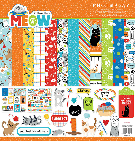 PhotoPlay Paper Collection: Meow