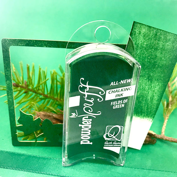 Powder Puff Ink Fields of Green – The-Whole-Kit-N-Kaboodle