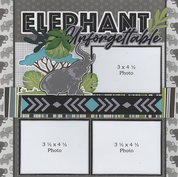 It's a Zoo In Here Collection: Elephant SINGLE