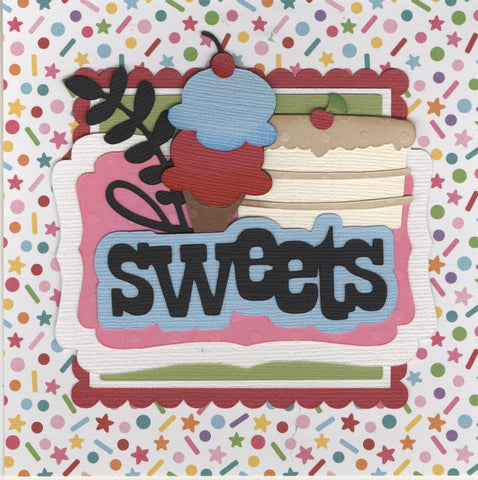Recipe Cover & Tag: Sweets