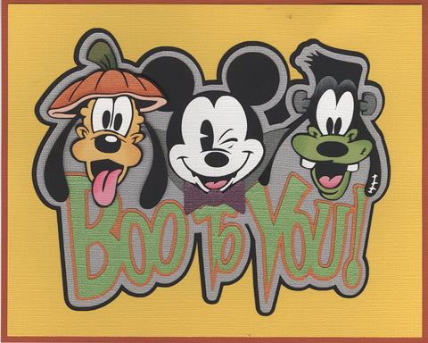 Diecuts: Boo to You