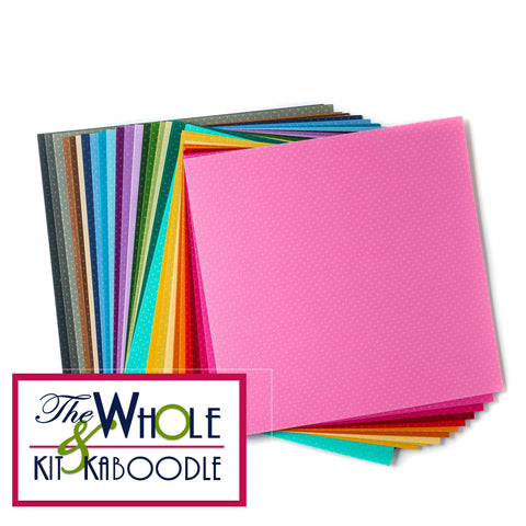 Embossed Dot Cardstock 12x12 Collection