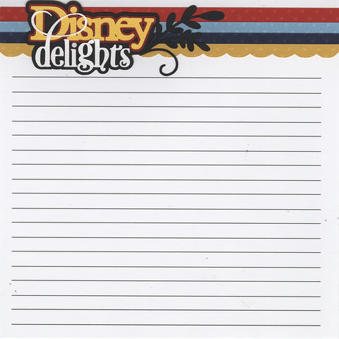Recipe Page: Disney Delights