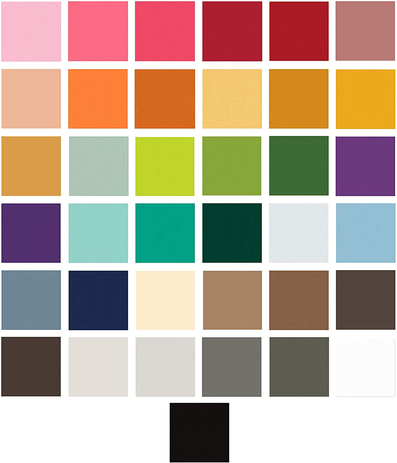 My Colors Canvas 80lb Cover Weight Cardstock 12x12 Mandarin