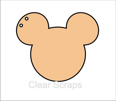 Clear Scraps: Mouse Chipboard Album