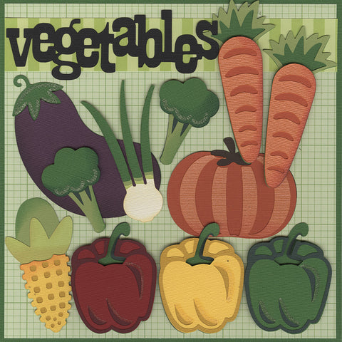 Vegetable Diecuts 2